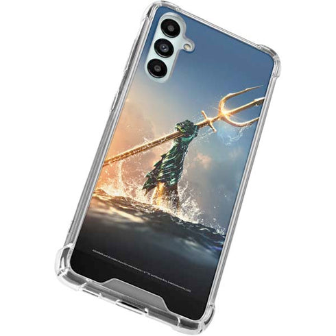 DC Comics Aquaman Movie Poster Trident Galaxy A15 5G Clear Case